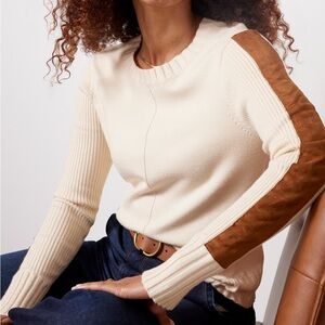 Central Park West Suede Pullover